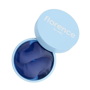 florence by mills Surfing Under the Eyes Hydrating Under Eye Treatment Gel Pads, 30 Count/ 15 Pairs, 15 Pairs