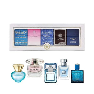 Versace Perfume Collection - Eros, Bright Crystal, Dylan Blue &amp; More 5 Piece Set