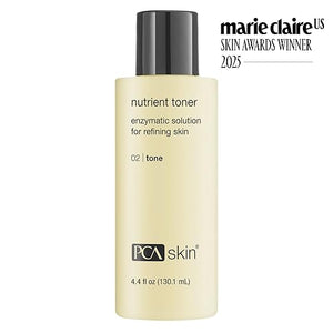 PCA SKIN Hydrating Toner for Face Nutrient Face Toner for Sensitive Skin Dry Skin and Aging Skin Helps Refine Brighten and Exfoliate The Face and Neck Safe for All Skin Types 4.4 oz Bottle