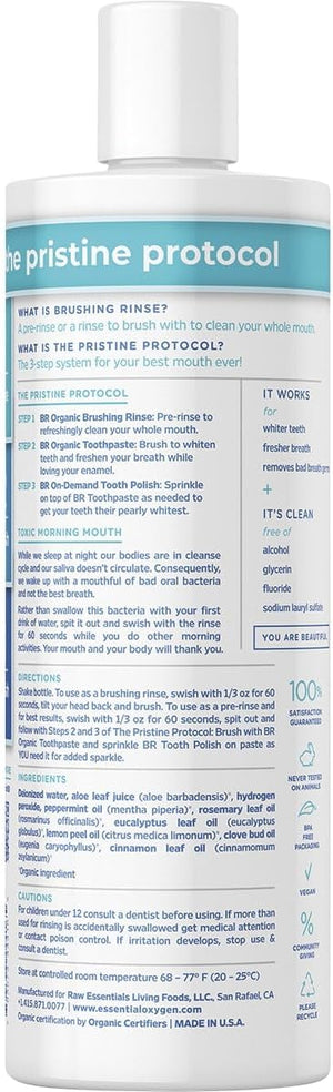 ESSENTIAL OXYGEN BRUSHING RINSE,OG2,PPRMNT, 16 Fl Oz pack 3