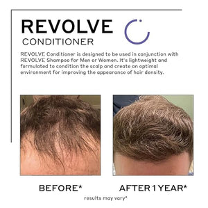 ZENAGEN Revolve Conditioner (Unisex) | Supports Scalp Health &amp; Appearance of Fuller, Healthier Hair, Developed for Fine &amp; Visibly Thinning Hair, Plant-Based, Color-Safe, Vegan