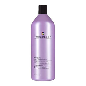 Pureology Hydrate Conditioner - For Dry or Color Treated Hair Nourishing Conditioner to Restore Moisture and Seal in Hydration Vegan