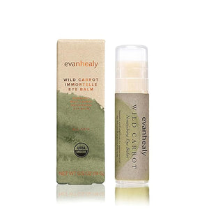 evanhealy Wild Carrot Immortelle Eye Balm | Organic Travel Moisturizer Stick | Hydrating Balm to Brighten Skin Around Eyes, Face, &amp; Body | On the Go Moisturizer