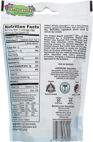 Dry Mouth Relief Fruit Mix 3.3oz Bag (3 Bags) | Relieves Dry Mouth &amp Increases Saliva Production Sugar Free Gluten Free Delicious Fruit Flavor Individually Wrapped 30 Ct