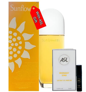ASL-Perfume For Women Eau de Toilette spray 3.3 Fl Oz with bundle Travel size .07 oz Perfume Gift
