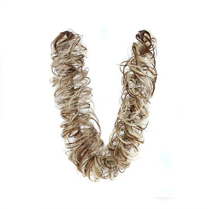 Hair Accessories Messy Bun Ponytail Hair Extensions 80cm Long with Elastic Rubber Band Synthetic Fluffy Wrap Wig Women Hair Bun Hair Pieces For Women(6A-613)