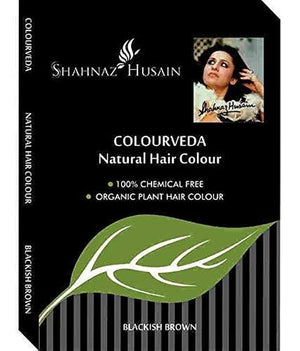 Shahnaz Husain Colourveda Natural Hair Colour Blackish Brown 100g (Pack of 3)