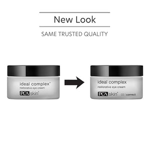 PCA SKIN Ideal Complex Restorative Under Eye Cream Brightening Eye Cream for Dark Circles 0.5 fl oz Jar