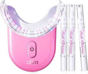 Teeth Whitening Kit for Sensitive Tooth: Professional Whitening Gel Pens Dental kit, 32X LED Light White Personal Care Products, 35% Carbamide Peroxide Whitener, Beauty Tools for Home (06_Yellow)