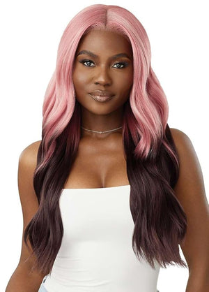 Outre Lace Front Wig -Perfect Hair Line 13X6 - Jaanay (JET BLACK 1)