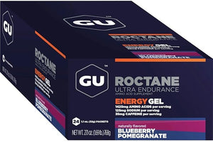 GU Roctane Energy Gel - 24 Pack Blueberry