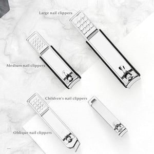 Manicure Pedicure Kit 26 Pieces, Professional Nail Clippers Set Stainless Steel with Leather Case, Portable Nail Care Tools for Home Use, Gift Idea (Black)