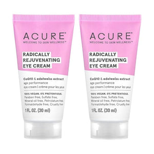 ACURE Radically Rejuvenating Eye Cream, 1 Fl. OZ. - Pack of 2.