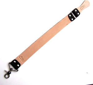 Treasure Gurus Professional Barber Strop Hanging Leather Shave Razor Sharpening Polishing Strap