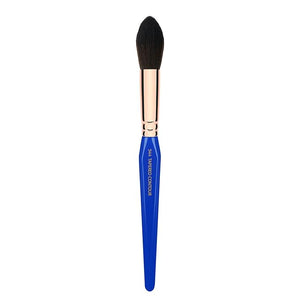 Bdellium Tools Professional Makeup Brush - Golden Triangle 944 Tapered Contour - With All Vegan and Soft Synthetic Fibers For Adding Dimension (Blue 1pc)