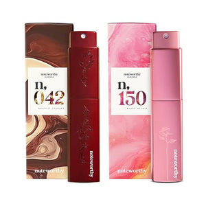 Noteworthy Travel Spray Bundle ? Fragrance Set for Men &amp Women Long-Lasting Perfume TSA-Approved Perfect for Gift Giving (Limited Edition Duo)