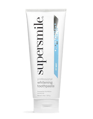 Supersmile Professional Teeth Whitening Toothpaste - Fluoride Free for Visibly Brighter Smile - Whitens up to 6 Shades