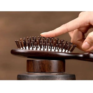 NALoRa Women Hair Combs Massage Hairbrush Scalp Massagers Wood Hair Brushes Air Cushion Hair Combs Massage Tools