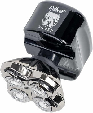 Skull Shaver - Pitbull Silver PRO SX5 Head and face Shaver