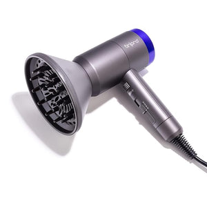 TIRIPRO Prisma Ultralight Dryer Blowout Brush Blow Dryer Professional Beauty Tool Brush for Curler Straightener Applicable for All Hair Type - (Black)