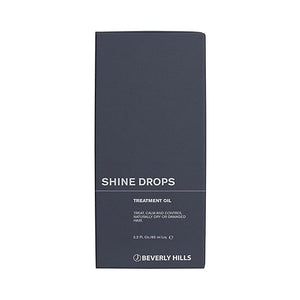 J Beverly Hills Shine Drops Hair Treatment Oil with Botanical Oils for Shine Nourishment and Dry Hair Repair 2.2 Oz