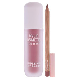 Kylie Cosmetics Supple Kiss Precision Lip Kit - 808 for Women - 2 Pc 0.10oz Supple Kiss Lip Glaze, 0.04oz Precision Pout Lip Liner