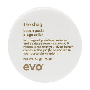 EVO The Shag Beach Paste - Hair Styling Paste Beachy Lived In Texture &amp Matte Finish for All Hair Types - 1.76oz