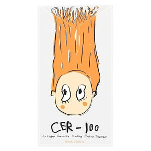 Collagen Coating Hair Protein Treatment 100Ml Unscented Ceramide Straightener &amp; Treatment For Damaged Keratin Hair Care,1 Count