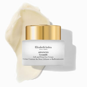 Elizabeth Arden Advanced Ceramide Lift and Firm Eye Cream, Moisturizing Formula for Reducing Undereye Wrinkles, Puffiness and Crow's Feet, 0.5 Oz