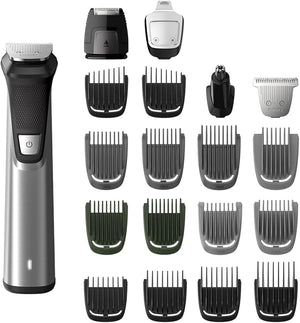 Philips Multi Groomer All-in-One Trimmer 23 Piece Grooming Kit Trimmer for Beard Head Body and Face Series 7000