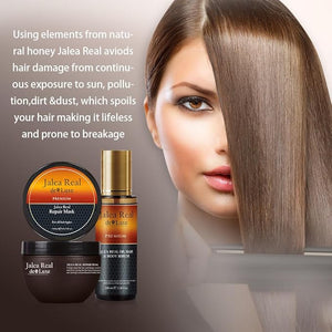 Jalea Real de Luxe Premium Repair Hair Mask, 8.45 oz. for All Hair Types