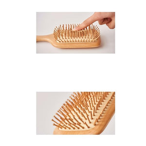 NALoRa Hair Brushes for Women Mens Massage Hairbrush Scalp Massagers Air Cushion Hair Combs Wood Hair Care Styling Tools Hair Combs