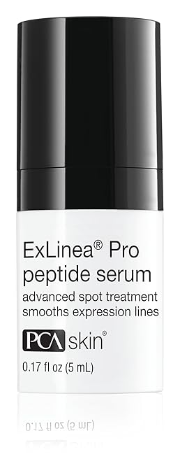 PCA SKIN ExLinea Pro Peptide Serum for Face Peptide Complex Helps Lift Tighten and Firm Skin and Reduces Wrinkle Depths Hydrating Anti Aging for Women