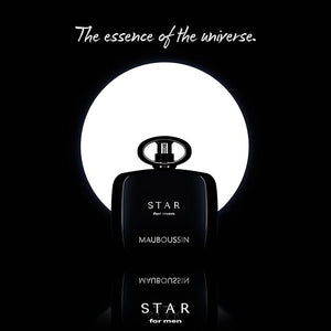 Mauboussin - Star For Men 90ml (3 Fl Oz) - Eau de Parfum for Men - Woody &amp Amber Scents