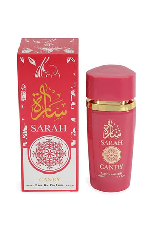 SARAH CANDY &amp; SARAH FUCHSIA Perfume Set for Women - Floral, Fruity &amp; Sandalwood, Musk Fragrance Combo Gift Set 3.4 fl oz Each EDP for Daily Use (2 PACK).