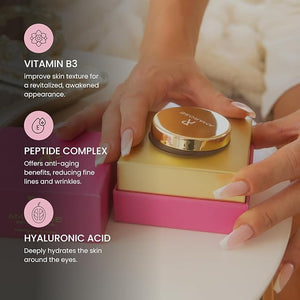 Amarose Anti-Aging Eye Gel ? Brighten Cool and Hydrate for Dark Circles Puffy Eyes and Wrinkles ? Organic Eye Treatment Cream - Experience the Ultimate Under Eye Treatment Gel for a Radiantly Yout