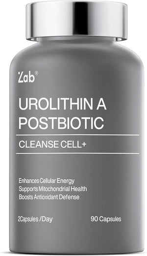ZAB Urolithin A Supplement 700mg - 90 Urolithin A Capsules for Boost Cellular Energy Support Mitochondrial Health &amp Promote Healthy Aging 45 Serving High Purity Capsules Form Urolithin A Supplem