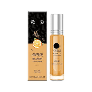 Orange Scented Roll-On Perfume - Natural Long-Lasting &amp Refreshing Fragrance For Daily Wear Couples Dates(3PCS)
