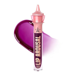 Jeffree Star Cosmetics Lip Arousal Lip Plumper, 7 Colors, 4ml/0.14 fl. Oz., with Peptides, Jojoba Oil, Avocado Oil, Vitamin E, Chili Pepper Extract, Plumping Effect (Voyeurism)