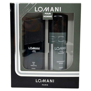 Lomani 2 Piece Gift Set for Men (Pack of 2)