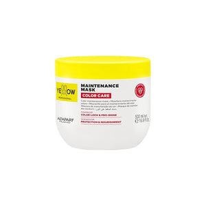 Yellow Professional Color Care Maintenance Mask for Colored Hair ? Powered by Color-Lock &amp Pro-Shine - Designed for Protection &amp Nourishment (500 ml / 16.9 oz)
