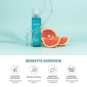 Scalp Care Tonic ? Refreshing Grapefruit Scent ? With Peptides Centella Asiatica &amp Apple Cider Vinegar ? Helps Refresh Soothe &amp Balance Scalp ? Korean Hair Tonic 150ml / 5.07 fl.oz