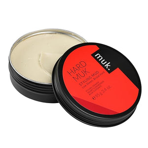 Muk Haircare Styling Mud - Hard Hold Low Sheen Finish Hair Product for Men - 3.4oz