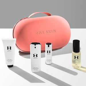 oneskin OS-01 Peptide Mini TRAVEL KIT - Skin Longevity Regimen, TSA-friendly Packaging, Developed by Scientists, For All Skin Types Including Sensitive Skin