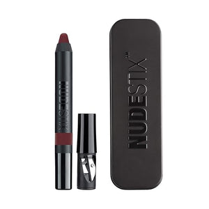 Nudestix Intense Matte Lip + Cheek Pencil ? 3-in-1 Long-Wear Matte Lipstick, Lip Liner &amp; Blush Stick | Waterproof, Vegan, Preservative-Free