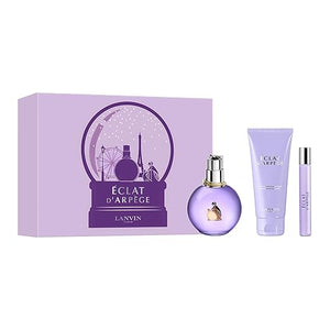 Lanvin Eclat d'Arpege 3 Piece Eau de Parfum Gift Set (Eau de Parfum Perfumed Body Lotion Purse Spray)
