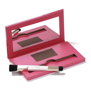 eSalon Root Touch Up + Brow Powder Conceal &amp Cover (Dark Auburn) - Hairline Powder for Women - Scalp Concealer &amp Filler for Thinning &amp Gray Hair Coverage - Creates Thicker &amp Fuller-Lo