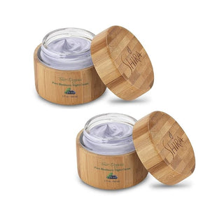 Shira Shir Organic Blueberry Night Cream for Nourished Wrinkle-Free Radiant Skin. Moisturizer Face Cream with Anti-Aging Formula keeps Skin Hydrated Facial Skin Care Product 50ml (Pack of 2)