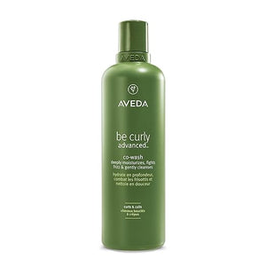 Aveda Be Curly Advanced Co-Wash | Enhances Curl Pattern Hydrates Curly &amp Coily Hair | Fights Frizz | Sulfate Free | Silicone Free | 98% Naturally Derived* 11.8 Fl Oz