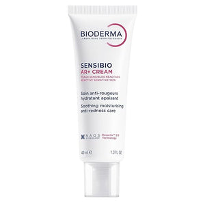 Bioderma Sensibio AR+ Cream Facial Redness Relief Lotion for Sensitive Skin Soothing and Moisturizing Care